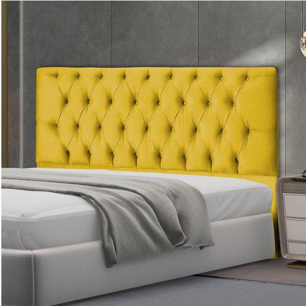 Imagem de Cabeceira Jade 140Cm P/ Cama Box Casal Suede Diversas Cores