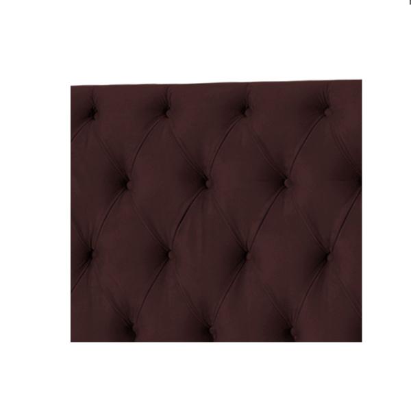 Imagem de Cabeceira Jade 195 Cm Para Cama Box Suede Bordo