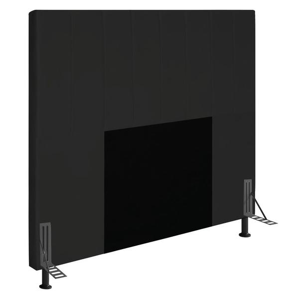 Imagem de Cabeceira Jade Para Cama Box Casal 140 cm material sintético Preto - D'Rossi