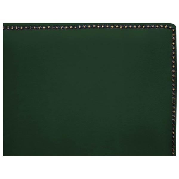 Imagem de Cabeceira King Bali P02 195 cm para cama Box Suede Verde - Amarena Móveis