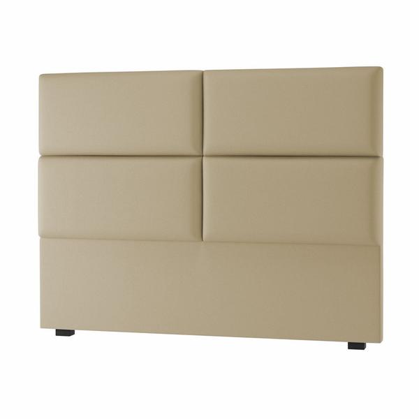 Imagem de Cabeceira King Bia 195 CM Suede Marfim - D A Decor