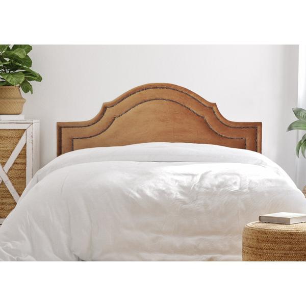 Imagem de Cabeceira King Estofada para Cama Box com Tachas 193x60cm Provençal Luxo Dupla