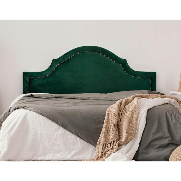 Imagem de Cabeceira King Estofada para Cama Box com Tachas 193x60cm Provençal Luxo