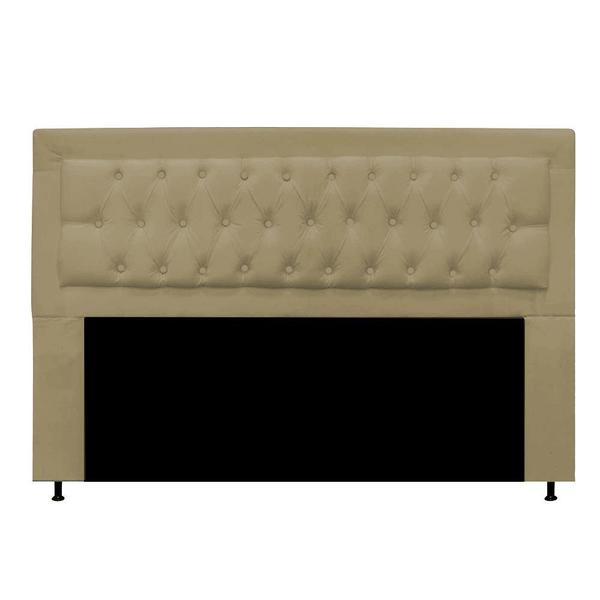 Imagem de Cabeceira King Lunna 195 CM Suede Marfim - D A Decor