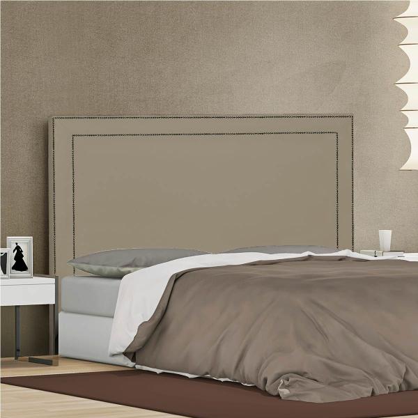 Imagem de Cabeceira King Moscou P04 195 cm Suede - ADJ Decor