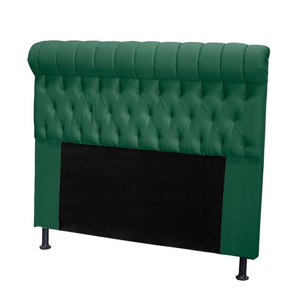 Imagem de Cabeceira  King Tóquio 195cm Suede Verde