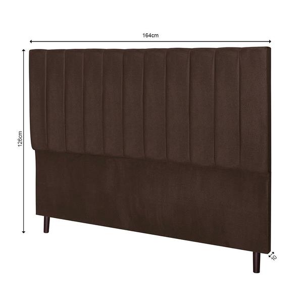 Imagem de Cabeceira Leblon Para Cama Box Queen 164 cm Suede - SSX Multicoisas