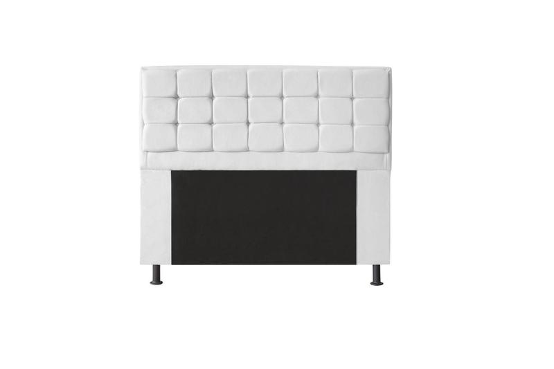 Imagem de Cabeceira Mirage para Cama Box Casal 140cm com Capitonê Suede - Renascer Decor