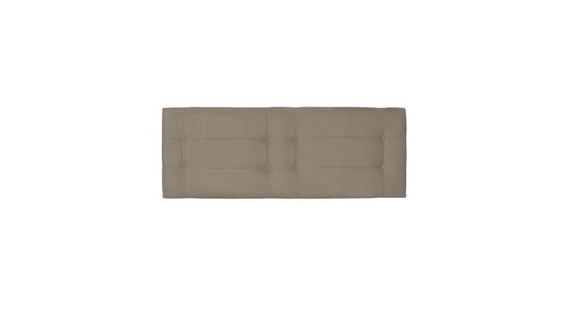 Imagem de Cabeceira Painel Bela Casal 140cm X 50cm Suede Nude Ms Decor