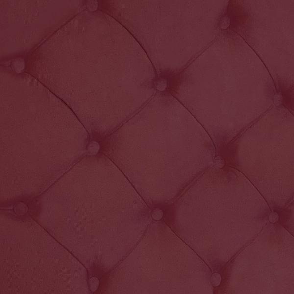 Imagem de Cabeceira Painel Capitonê Solteiro 0,90m Jade Suede Marsala - Pallazio