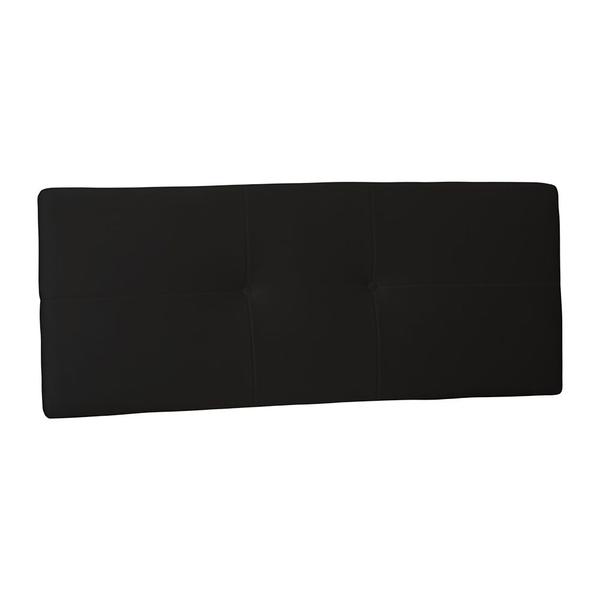 Imagem de Cabeceira Painel Casal 140 Cm Poliana Suede Preto - MV Estofados Shop