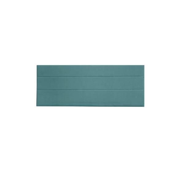 Imagem de Cabeceira Painel Helena 1,93 Cm Cama Box King Azul Tiffany