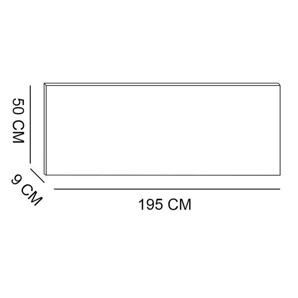 Imagem de Cabeceira Painel Modulada King 1,95m Lorena Suede Marrom - Pallazio