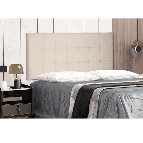 Imagem de Cabeceira Painel Verona Para Cama Box Queen 160 cm Suede Bege - D'Rossi