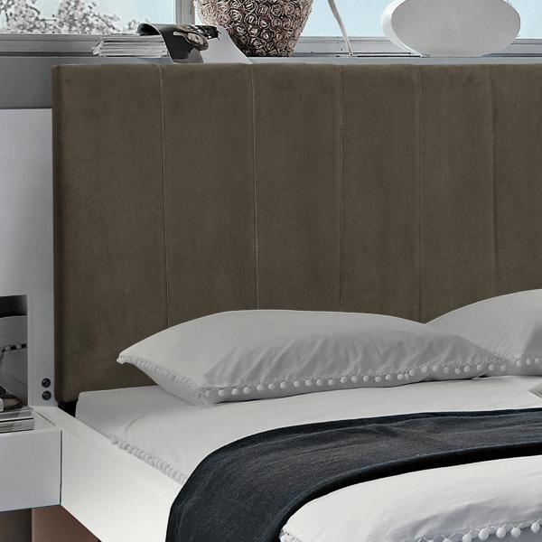 Imagem de Cabeceira Painel Vitória 138Cm Para Cama Box Suede Diversas