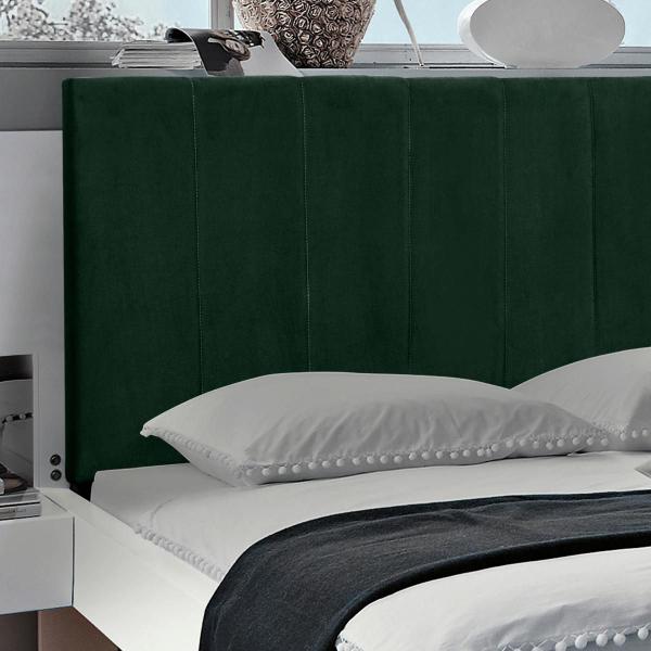 Imagem de Cabeceira Painel Vitória 138Cm Para Cama Box Suede Diversas