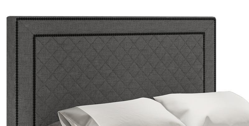 Imagem de Cabeceira Para Cama Box Arezzo King 1,93cm Linho Cinza - FdECOR