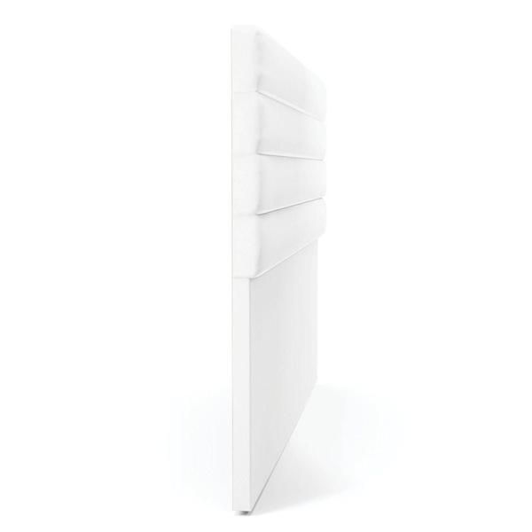 Imagem de Cabeceira Para Cama Box Casal 140 Cm material sintético Branco