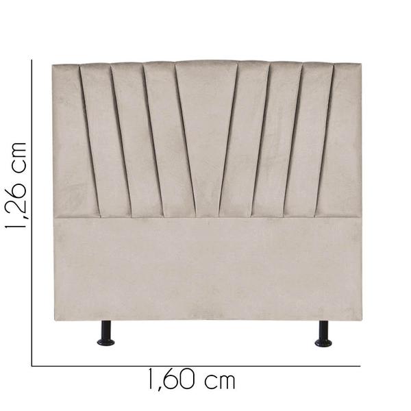 Imagem de Cabeceira para Cama Box Casal 1,60 cm Bélgica - Oferta House