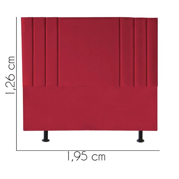 Imagem de Cabeceira para Cama Box Casal 1,60 cm Grécia - Oferta House