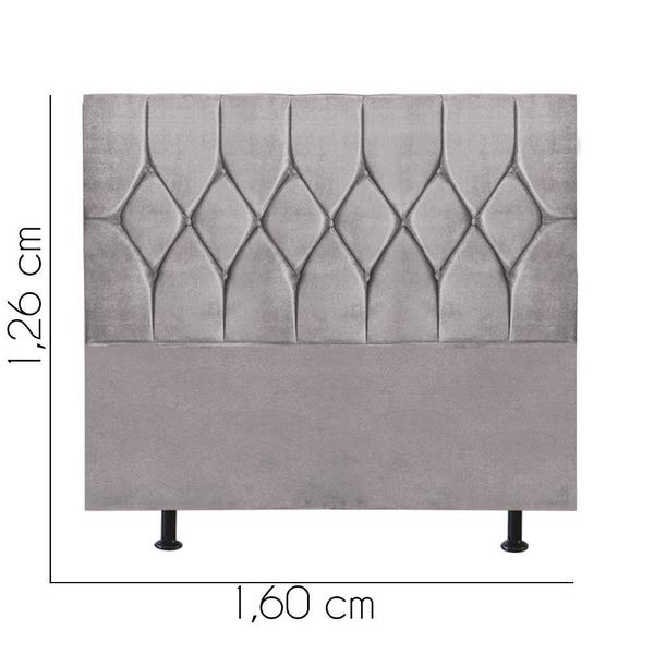 Imagem de Cabeceira para Cama Box Casal 1,60 cm Istambul - Oferta House