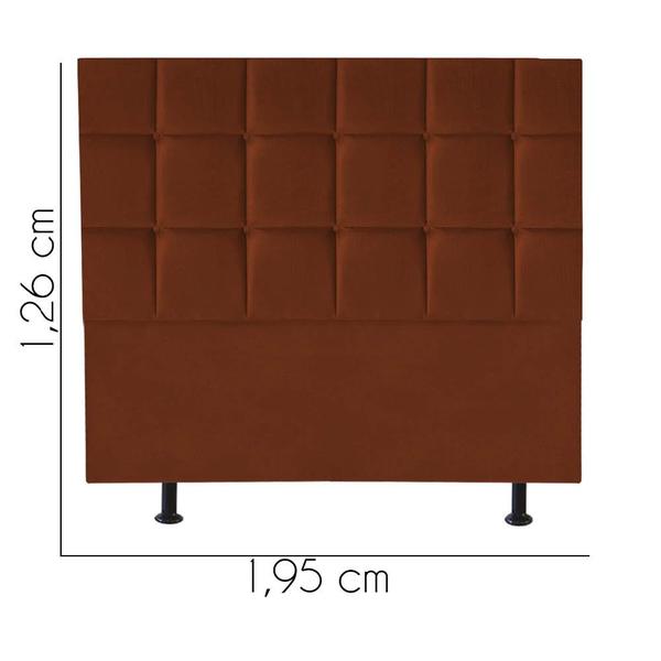 Imagem de Cabeceira para Cama Box Casal 1,95 cm Espanha - Oferta House