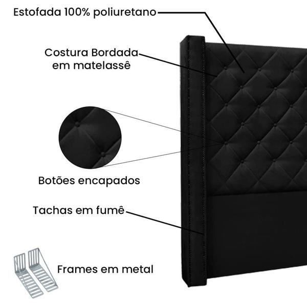 Imagem de Cabeceira Para Cama Box De Solteiro 90 Cm Vicenza