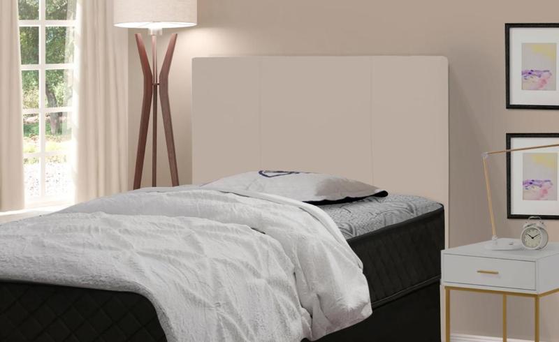 Imagem de Cabeceira Para Cama Box Donna Casal 1,40cm Laminado Bege  - FdECOR