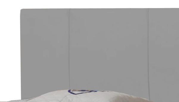 Imagem de Cabeceira Para Cama Box Donna Solteiro 0,90cm Veludo Cinza - FdECOR