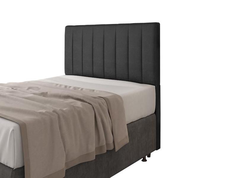 Imagem de Cabeceira Para Cama Box Itália King 1,93cm Laminado Preto - FdECOR