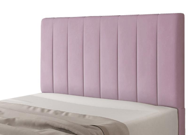 Imagem de Cabeceira Para Cama Box Itália King 1,93cm Veludo Rose - FdECOR