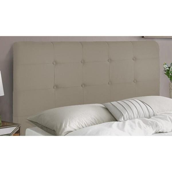 Imagem de Cabeceira Para Cama Box Luna Casal 1,40cm Laminado Bege  - FdECOR