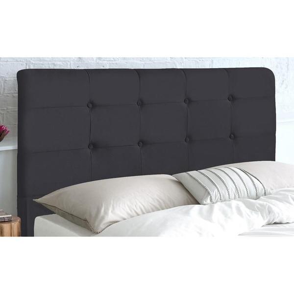 Imagem de Cabeceira Para Cama Box Luna Casal 1,40cm Suede Cinza - FdECOR