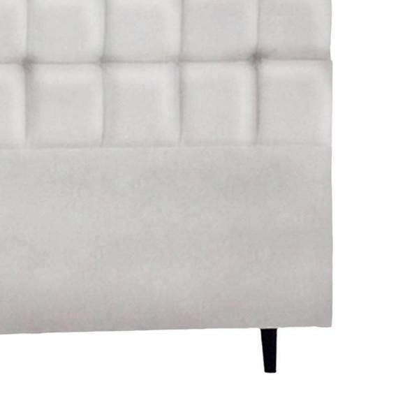 Imagem de Cabeceira Para Cama Box Parma Solteiro 0,90cm Laminado Branco - FdECOR