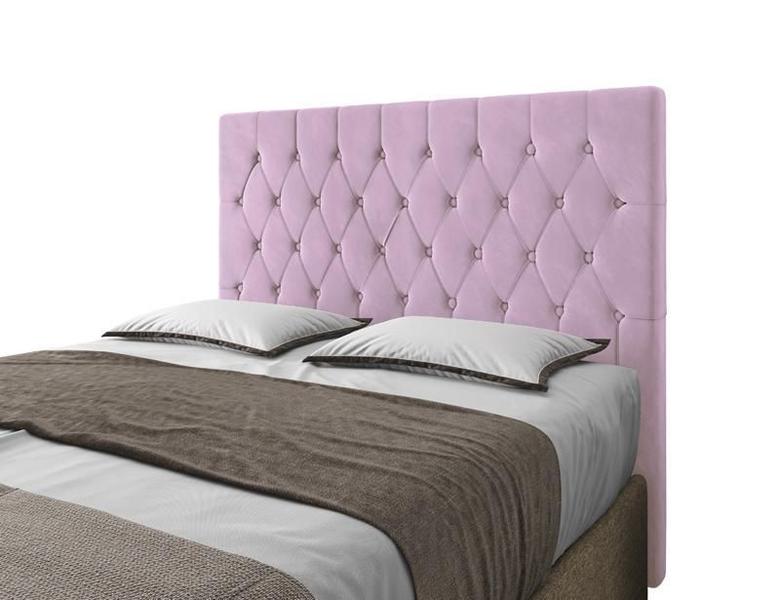 Imagem de Cabeceira Para Cama Box Potenza Casal 1,40cm Veludo Rose - FdECOR