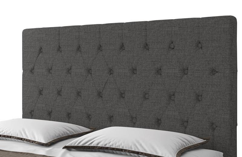 Imagem de Cabeceira Para Cama Box Potenza Queen 1,60cm Linho Cinza - FdECOR