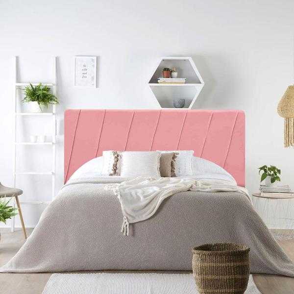 Imagem de Cabeceira Para Cama Box Solteiro Estofada 90 Cm Iza Para Quarto Nanda Decor