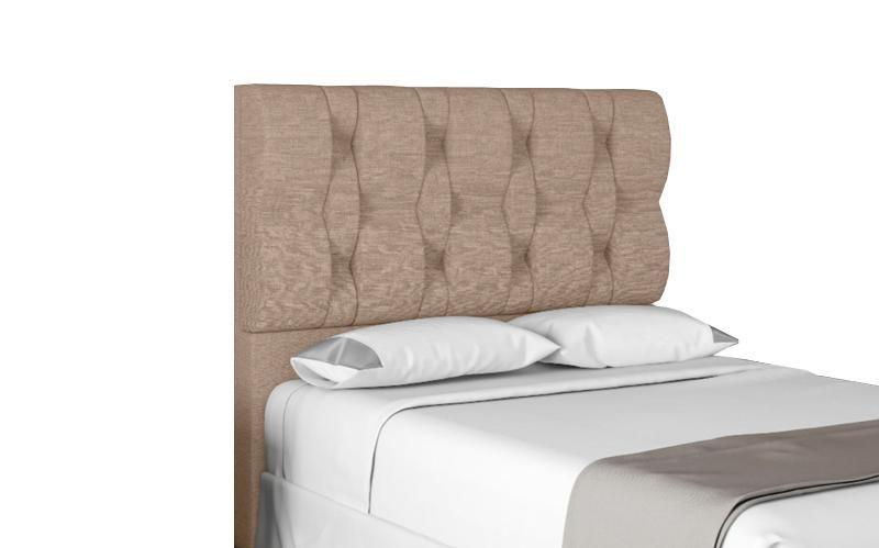 Imagem de Cabeceira Para Cama Box Spezia King 1,93cm Linho Bege - FdECOR