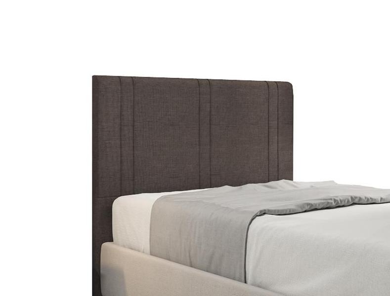 Imagem de Cabeceira Para Cama Box Vittória Casal 1,40cm Linho Marrom - FdECOR