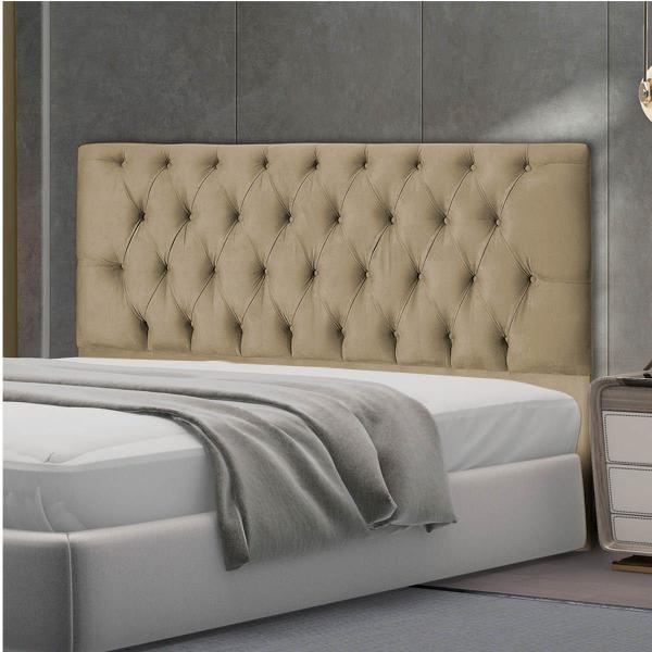 Imagem de Cabeceira Para Cama de Solteiro Jade 90Cm Cama Box Suede Diversas Cores