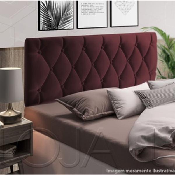 Imagem de Cabeceira Para Cama Solteiro Solt. King Box 90 cm Paris Cor - MagL