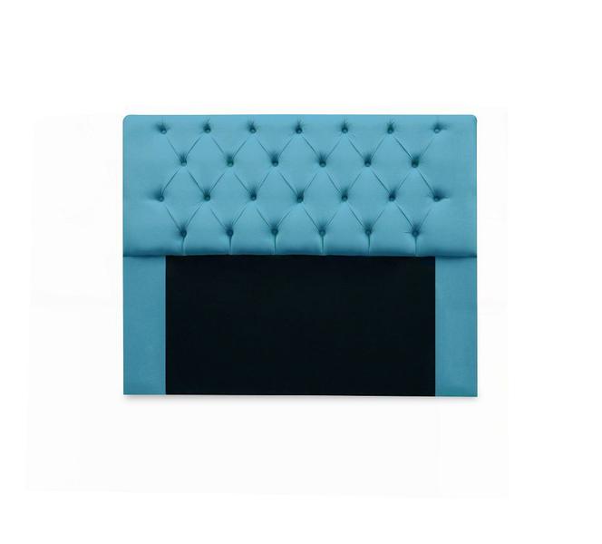 Imagem de Cabeceira Paris King 195cm Suede Azul Turquesa