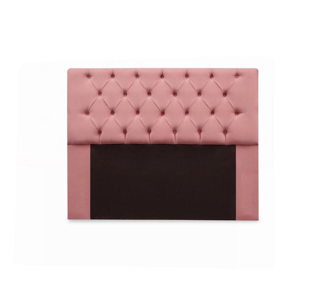 Imagem de Cabeceira Paris King 195cm Suede Rosa