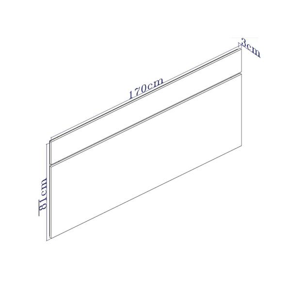 Imagem de Cabeceira Queen 100% Mdf 170x81cm