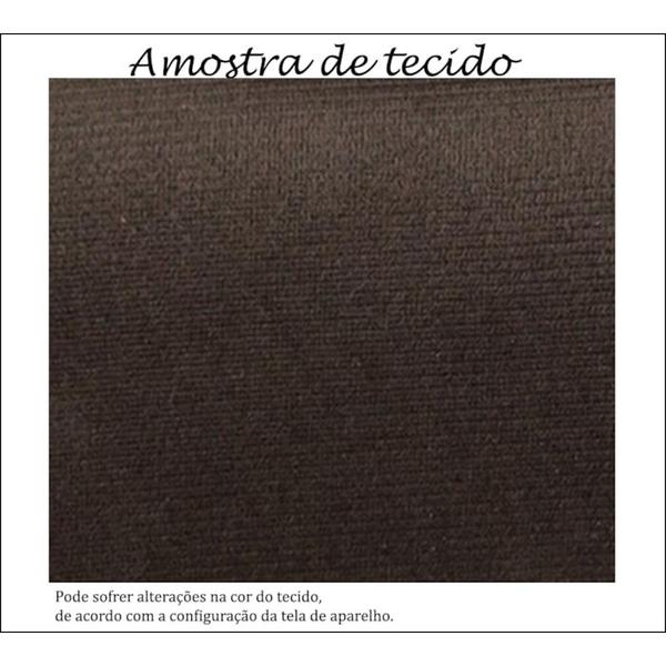 Imagem de Cabeceira Queen 160cm Isis Suede Chocolate ID Milani Store