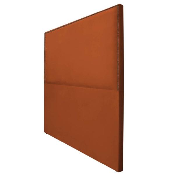 Imagem de Cabeceira Queen Bali P02 160 cm para cama Box Suede Terracota - Amarena Móveis