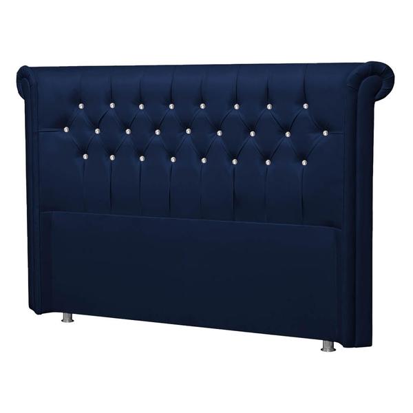 Imagem de Cabeceira Queen Brescia P04 160 cm Suede - ADJ Decor