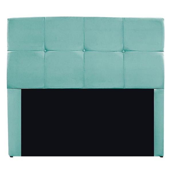 Imagem de Cabeceira Queen Marseille P02 160 cm Suede Azul Tiffany - Amarena Móveis