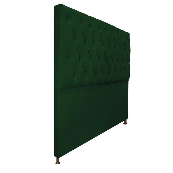 Imagem de Cabeceira Sofia 160 cm Queen Size Suede Verde - ADJ Decor