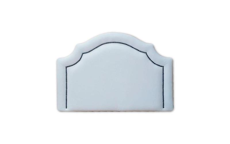 Imagem de Cabeceira Solteiro Cama Box Provençal Luxo - material sintético Branco